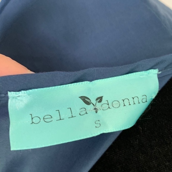 Bella Donna Blue Cinched Waist Dress - Picture 6 of 7